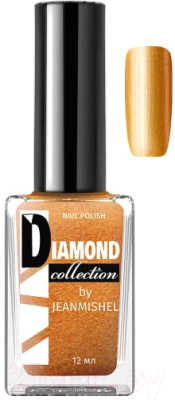 

Лак для ногтей Jeanmishel, Оранжевый;золотистый, Diamond №558
