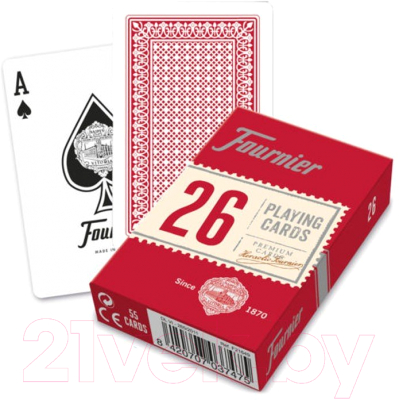 Игральные карты Fournier No 26. Bridge Size / F21649