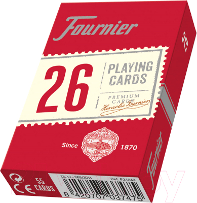 

Игральные карты Fournier, No 26. Bridge Size / F21649