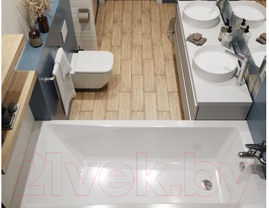 Ванна акриловая Lavinia Boho One 170x75 / 37010075