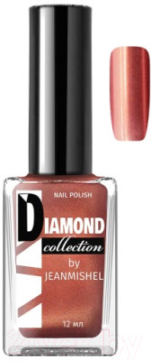 

Лак для ногтей Jeanmishel, Оранжевый;золотистый, Diamond №519