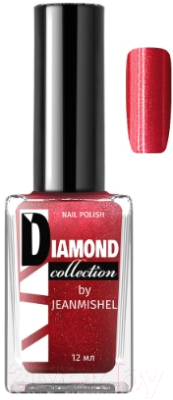 

Лак для ногтей Jeanmishel, Красный, Diamond №522