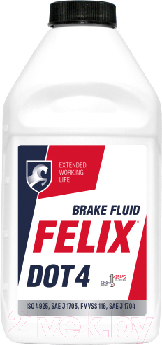 Тормозная жидкость FELIX DOT 4 / 430130006 (0.91кг)