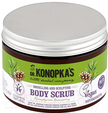 

Скраб для тела Dr. Konopka's, Моделирующий