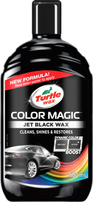 

Полироль для кузова Turtle Wax, Чёрный, Jet Black Wax черный FG8310 / 52708