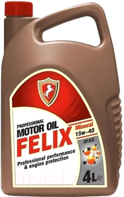 Моторное масло FELIX SF/CC 15W40 / 430800006 (4л)