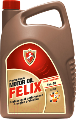 

Моторное масло FELIX, SL/CF 5W40 / 430900003