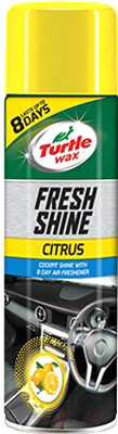 Полироль для пластика Turtle Wax Fresh Shine Лимон / FG7624 (500мл)