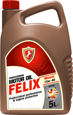 Моторное масло FELIX SF/CC 15W40 / 430900017 (5л)