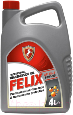 Трансмиссионное масло FELIX GL-5 80W90 / 431000003 (4л)