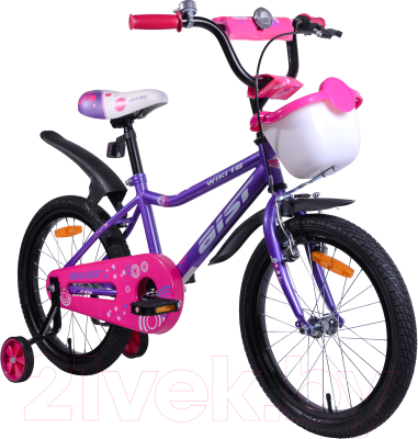 Детский велосипед AIST Wiki 18 (фиолетовый)