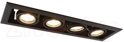 

Точечный светильник Arte Lamp, Cardani A5941PL-4BK