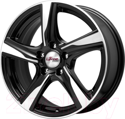 

Литой диск iFree, Кайт 16x7" 5x108мм DIA 63.3мм ET 50мм Black Jack