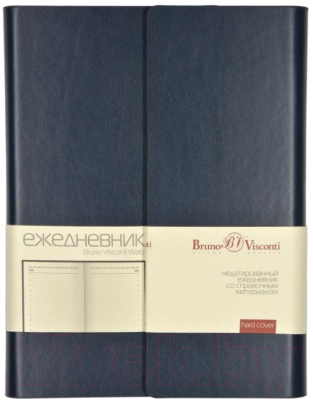 Изображение товара Ежедневник Bruno Visconti Waltz / 3-543.07 (272л, темно-синий)