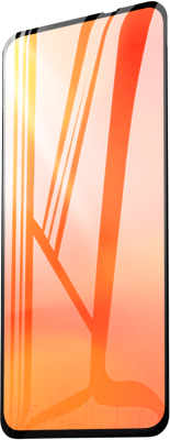 Защитное стекло для телефона Volare Rosso Fullscreen Full Glue Light для Realme 8 (черный)