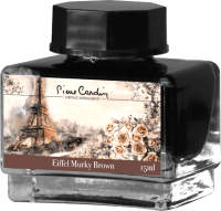 Чернила для перьевой ручки Pierre Cardin City Fantasy / PC332-M10 (15мл, коричневый Эйфель) - 