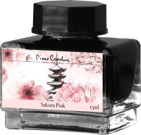 Чернила для перьевой ручки Pierre Cardin City Fantasy / PC332-M15 (15мл, розовая сакура) - 