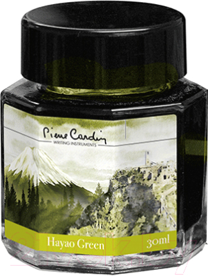 Чернила для перьевой ручки Pierre Cardin City Fantasy / PC332-S5 (30мл, зеленый хаяо)