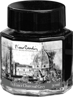 Чернила для перьевой ручки Pierre Cardin City Fantasy / PC332-S9 (30мл, серый да Винчи) - 