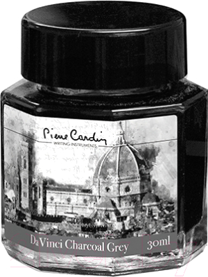 Чернила для перьевой ручки Pierre Cardin City Fantasy / PC332-S9 (30мл, серый да Винчи)