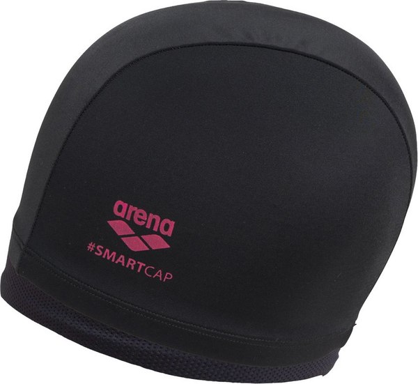 Шапочка для плавания ARENA Smartcap / 004401 100 (черный)