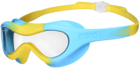 Очки для плавания ARENA Spider Kids Mask / 004287 102 (желтый/голубой) - 