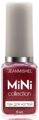 

Лак для ногтей Jeanmishel, Розовый;бордовый, Mini №257
