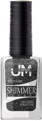 

Лак для ногтей Jeanmishel, Черный, Shimmer №104