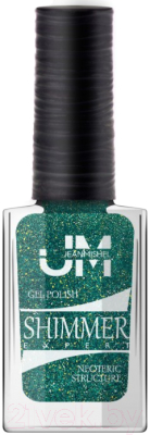 

Лак для ногтей Jeanmishel, Зеленый, Shimmer №106