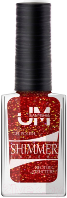 

Лак для ногтей Jeanmishel, Красный, Shimmer №126