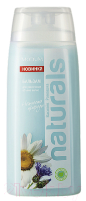 

Бальзам для волос Modum, Naturals Василек Ромашка Для увеличения объема волос