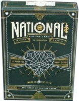 

Игральные карты, Green National / T1134