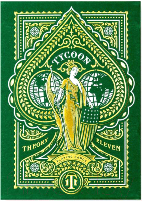 

Игральные карты Theory 11, Green Tycoon / T1131