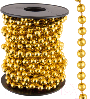 Гирлянда-бусы Волшебная страна Клубок / 104055 (золото)