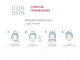 Миниатюра изображения товара Пилинг для лица Icon Skin AHA+BHA Smart Peel System (30мл)
