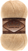 

Пряжа для вязания Alize, Ангора Голд Симли 20% шерсть, 5% металлик, 75% акрил / 95