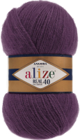 

Пряжа для вязания Alize, Ангора Реал 40% шерсть, 60% акрил / 111