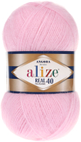 

Пряжа для вязания Alize, Ангора Реал 40% шерсть, 60% акрил / 185
