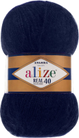 

Пряжа для вязания Alize, Ангора Реал 40% шерсть, 60% акрил / 58