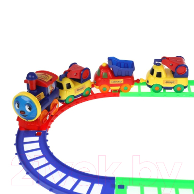 Железная дорога игрушечная Играем вместе Оранжевая корова / B199134-R3