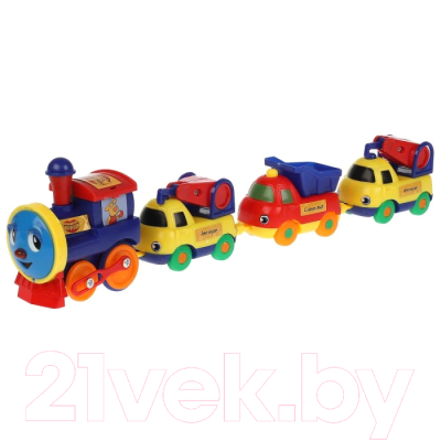 Железная дорога игрушечная Играем вместе Оранжевая корова / B199134-R3