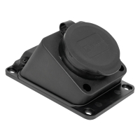 

Розетка EKF, 2P+PE 16A 230В IP44 / RPS-019-16-230-44