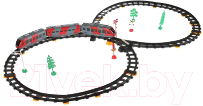 Железная дорога игрушечная Играем вместе Скоростной пассажирский поезд / 1901F189-R