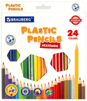 Набор цветных карандашей Brauberg Premium / 181668 (24цв) - 
