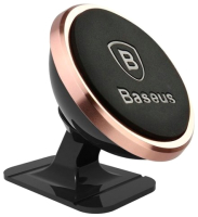 Держатель для смартфонов Baseus 360-Degree Rotation Magnetic / SUGENT-NT0R (Rose Gold) - 