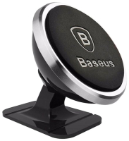 Держатель для смартфонов Baseus 360-Вegree Rotation Magnetic / SUGENT-NT0S (серебристый) - 