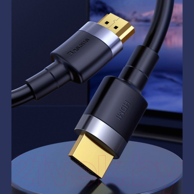 Изображение товара Кабель Baseus Cafule HDMI-HDMI / CADKLF-E01 (1м, черный)