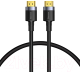 Кабель Baseus Cafule HDMI-HDMI / CADKLF-E01 (1м, черный) - 