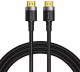 Кабель Baseus Cafule HDMI-HDMI / CADKLF-G01 (3м, черный) - 