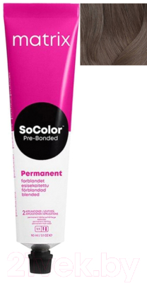 

Крем-краска для волос MATRIX, Шатен, SoColor Pre-Bonded 5AV